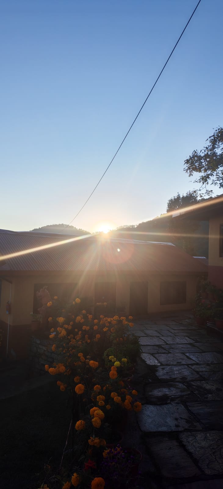 Sunrise view